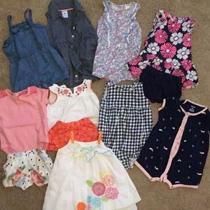 3-6 month baby girl bundle